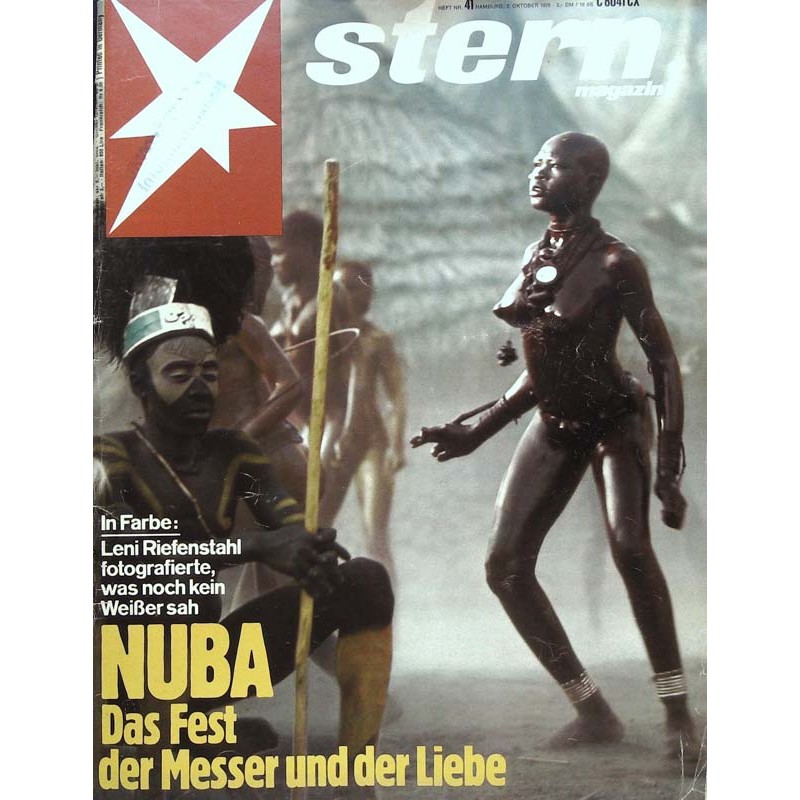 stern Heft Nr.41 / 2 Oktober 1975 - NUBA, das Fest
