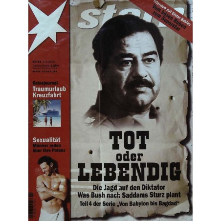 stern Heft Nr.11 / 6 März 2003 - Tot oder lebendig