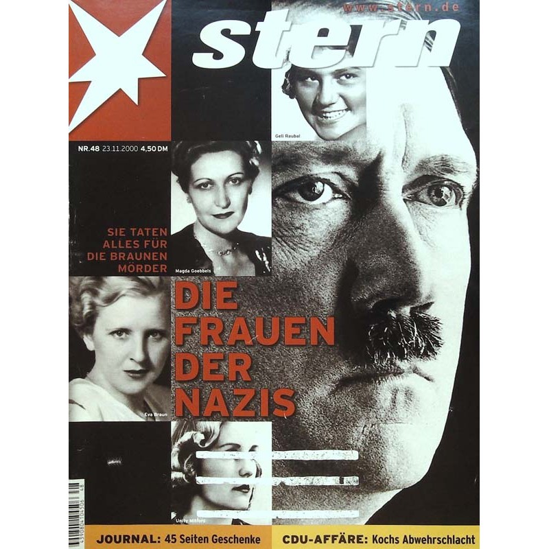 stern Heft Nr.48 / 23 November 2000 - Die Frauen der Nazis