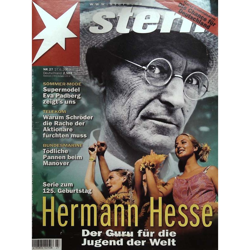 stern Heft Nr.27 / 27 Juni 2002 - Hermann Hesse