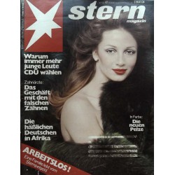 stern Heft Nr.47 / 14 November 1974 - Die neuen Pelze