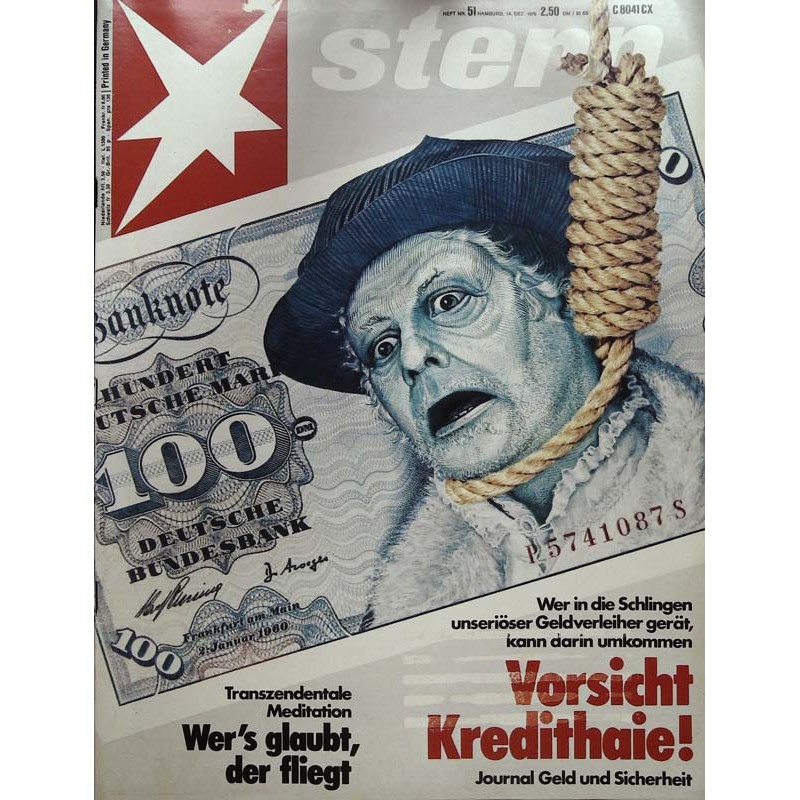 stern Heft Nr.51 / 14 Dezember 1978 - Vorsicht Kredithaie!