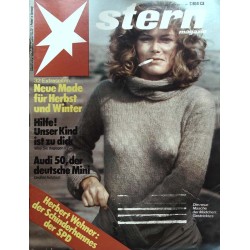 stern Heft Nr.38 / 12 September 1974 - Gestricktes