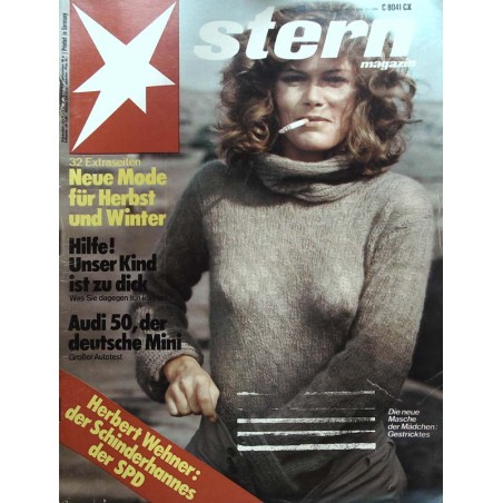 stern Heft Nr.38 / 12 September 1974 - Gestricktes