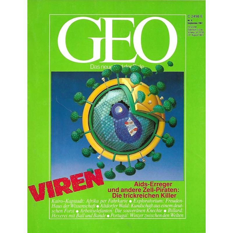 Geo Nr. 9 / September 1987 - Viren