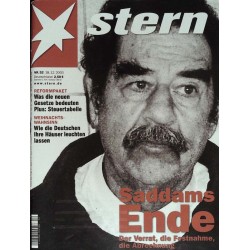 stern Heft Nr.52 / 18 Dezember 2003 - Saddams Ende