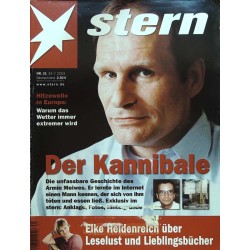 stern Heft Nr.31 / 24 Juli 2003 - Der Kannibale