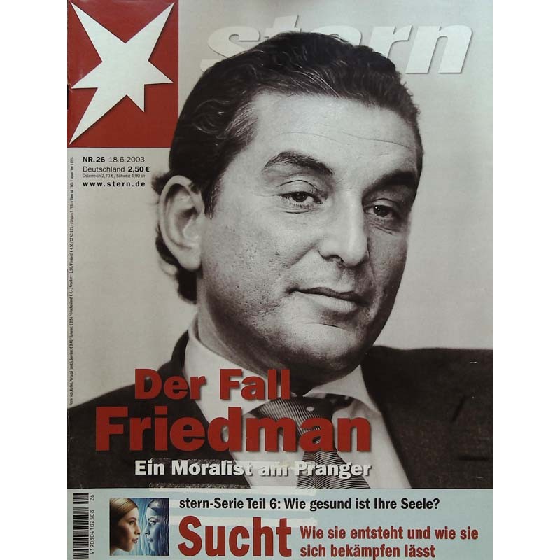 stern Heft Nr.26 / 18 Juni 2003 - Der Fall Friedman