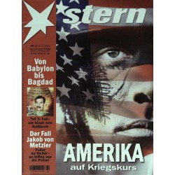 stern Heft Nr.10 / 27 Februar 2003 - Amerika auf Kriegskurs