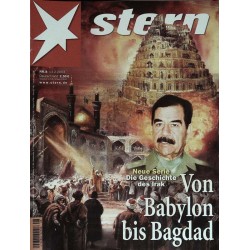 stern Heft Nr.8 / 13 Februar 2003 - Von Babylon bis Bagdad