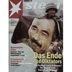 stern Heft Nr.16 / 10 April 2003 - Das Ende des Diktators