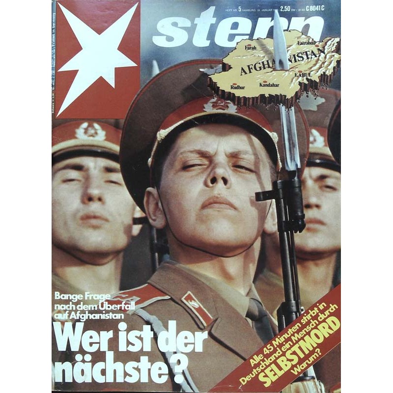 stern Heft Nr.5 / 24 Januar 1980 - Wer ist der nächste?