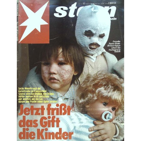 stern Heft Nr.52 / 16 Dezember 1976 - Seveso Kinder