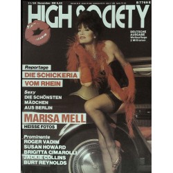 High Society Nr.11 / November 1984 - Marisa Mell