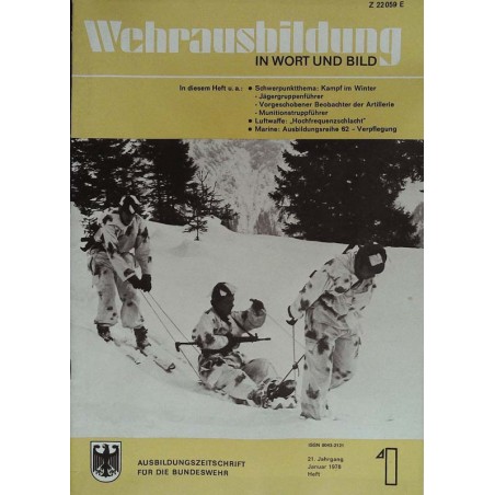 Wehrausbildung Heft 1 / Januar 1978 - Kampf im Winter