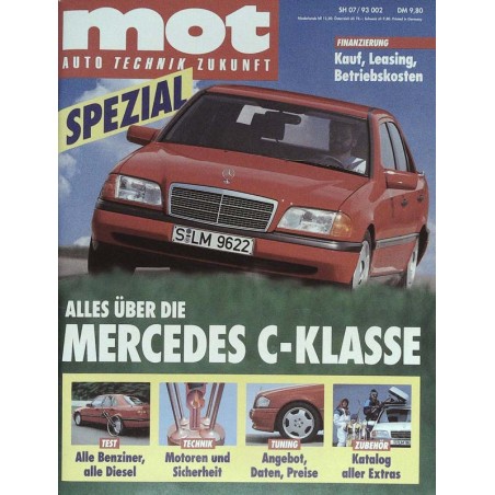 mot Nr. 7 / Juli 1993 - Mercedes C-Klasse