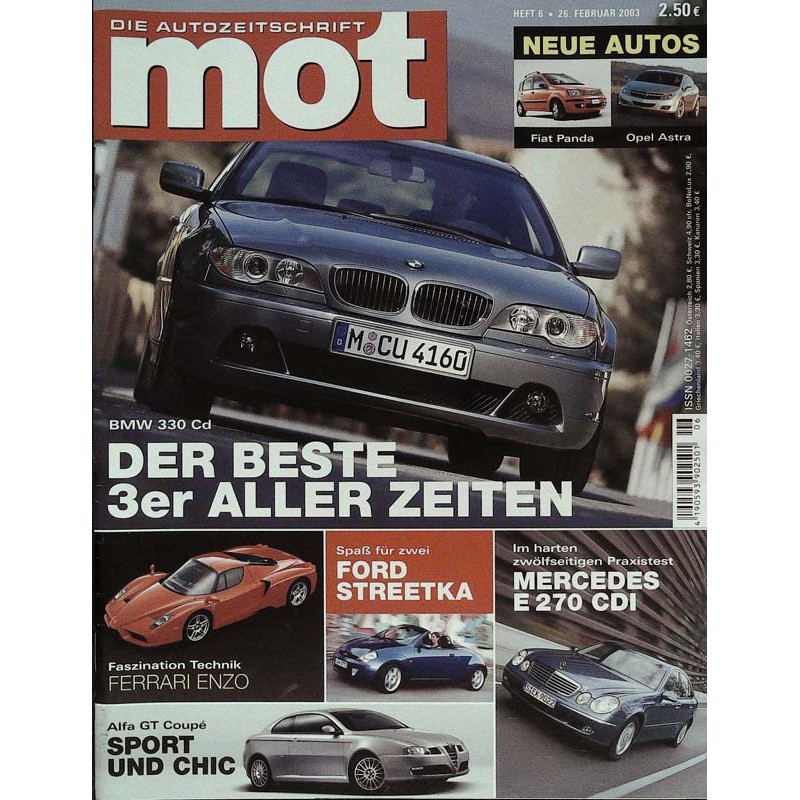 mot Nr. 6 / 26 Februar 2003 - BMW 330 Cd