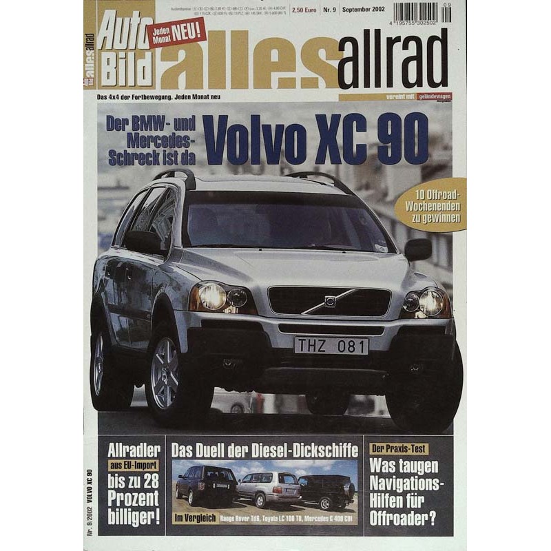 Auto Bild Nr.9 / September 2002 - Volvo XC 90