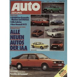 Auto Zeitung Nr. 17 / 8 August 1979 - Audi Coupe