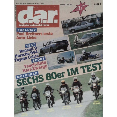 dar Nr. 7 / Juli 1982 - Sechs 80er im Test
