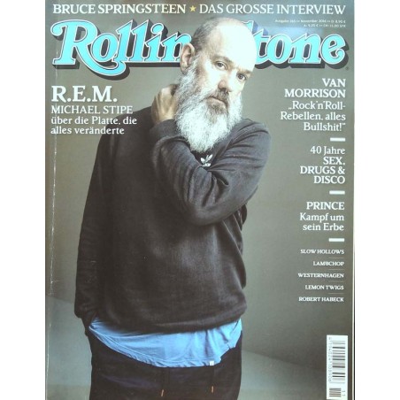 Rolling Stone Nr.265 / November 2016 & CD Vol. 132 - R.E.M.