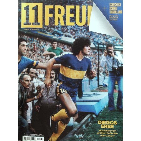 11 Freunde Nr. 230 / Januar 2021- Diegos Erbe