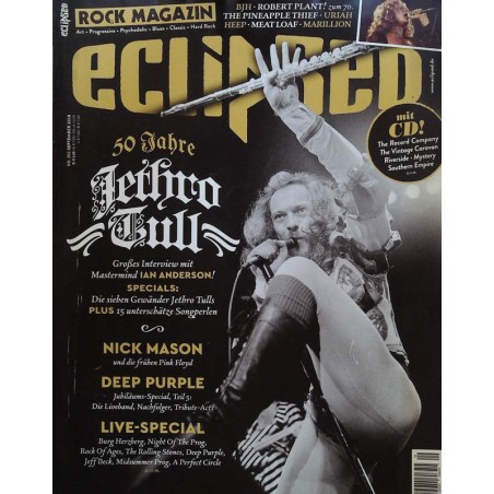 Eclipsed Nr. 203 / September 2018 - 50 Jahre Jethro Tull