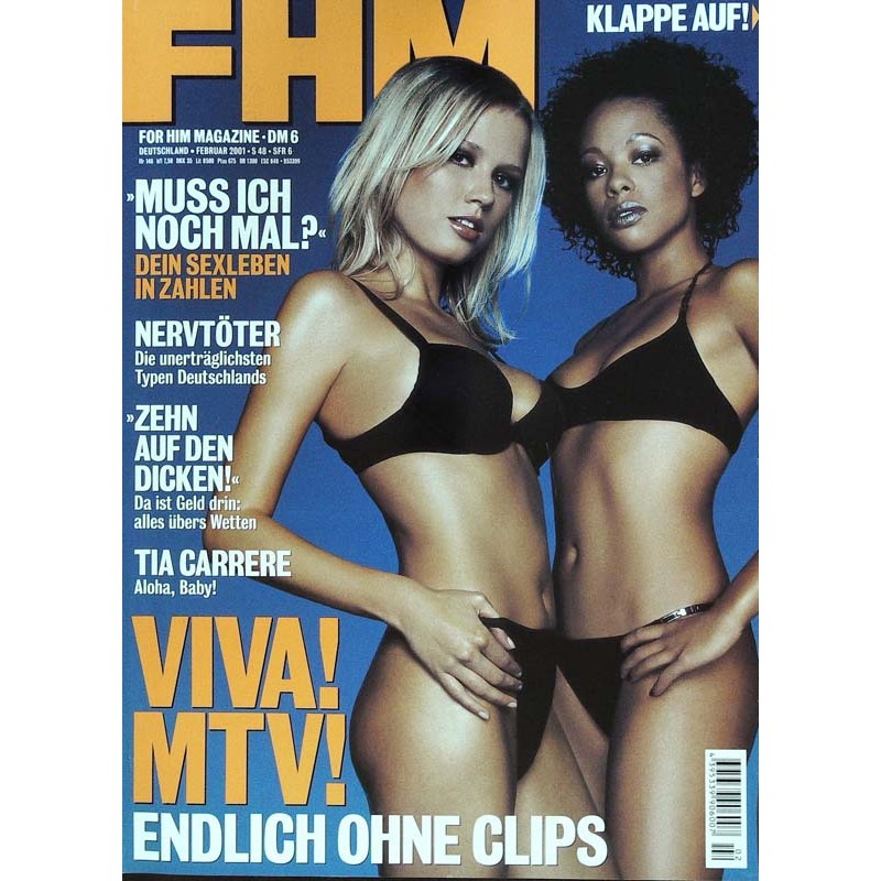FHM Februar 2001 - Viva! MTV!
