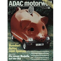 ADAC Motorwelt Heft.10 / Oktober 1981 - Kraftstoff Kosten