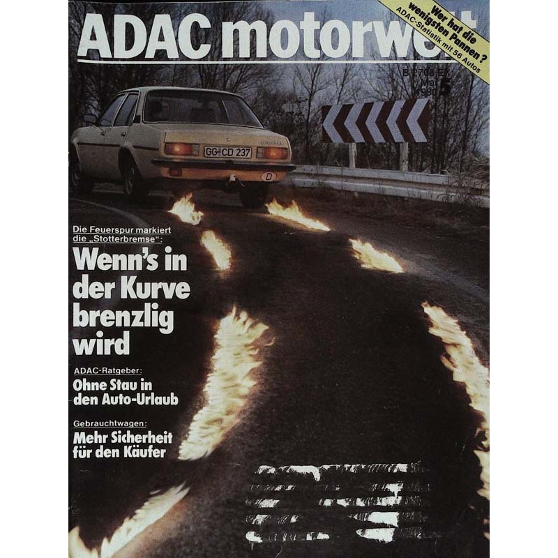 ADAC Motorwelt Heft.5 / Mai 1980 - Die Feuerspur