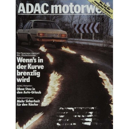 ADAC Motorwelt Heft.5 / Mai 1980 - Die Feuerspur