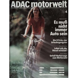 ADAC Motorwelt Heft.4 / April 1980 - Radwandern