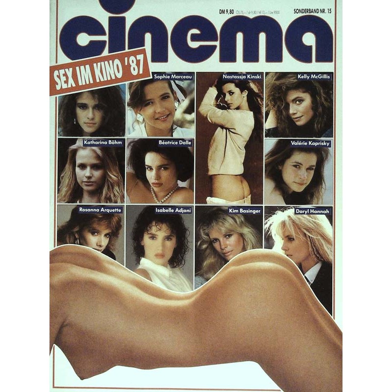 CINEMA Sonderband Nr. 15 / 1987 - Sex im Kino