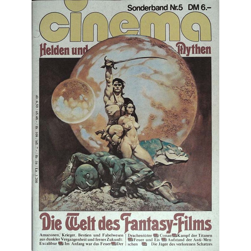 CINEMA Sonderband Nr.5 von 1981 - Die Welt des Fantasy-Films