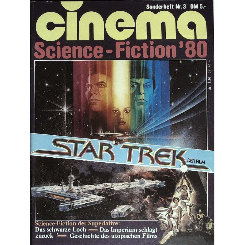 CINEMA Sonderheft Nr. 3 / 1980 - Science-Fiction Star Trek