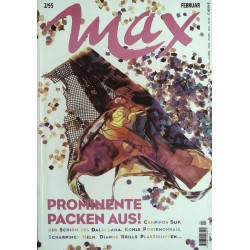 Max Magazin Nr.2 / Februar 1995 - Prominente packen aus!