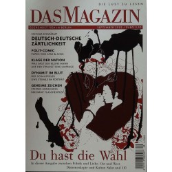 Das Magazin Heft 9 / September 2005 - Du hast die Wahl