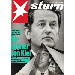 stern Heft Nr.50 / 3 Dezember 1987 - Die Lügner von Kiel