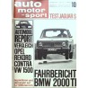 auto motor & sport Heft 10 / 14 Mai 1966 - BMW 2000 TI