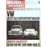 auto motor & sport Heft 9 / 30 April 1966 - VW Supersportwagen