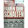 auto motor & sport Heft 8 / 16 April 1966 - Fahren ohne Schalten