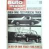 auto motor & sport Heft 10 / 13 Mai 1967 - Test Porsche Targa