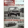 auto motor & sport Heft 8 / 15 April 1967 - Fiat 125