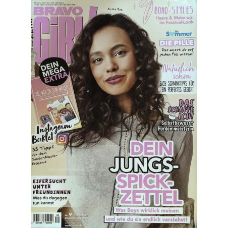 Bravo Girl Nr.9 / 31.8.2022 - Dein Jungs Spickzettel