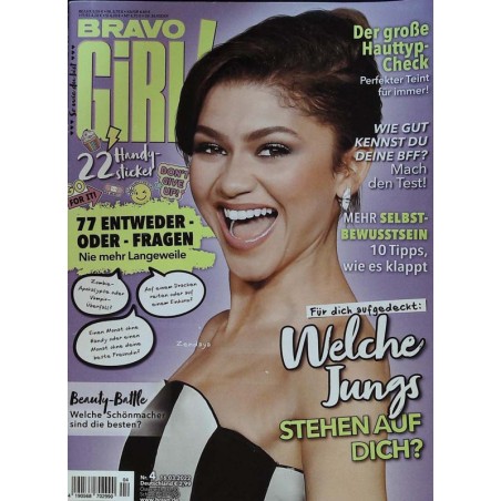 Bravo Girl Nr.4 / 16.3.2022 - Welche Jungs stehen auf dich?