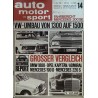 auto motor & sport Heft 14 / 9 Juli 1966 - Großer Vergleich