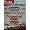 auto motor & sport Heft 16 / 1 August 1970 - BMW contra Alfa