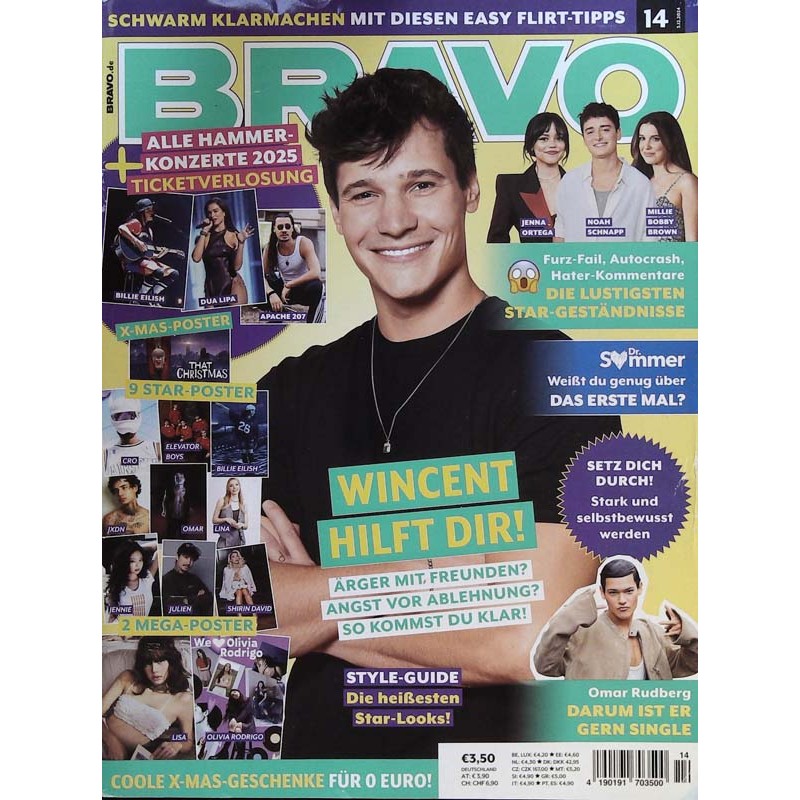 BRAVO Nr.14 / 3 Dezember 2024 - Wincent hilft dir!