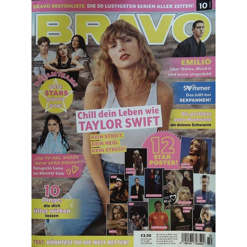 BRAVO Nr.10 / 15 August 2024 - Chill wie Taylor Swift!