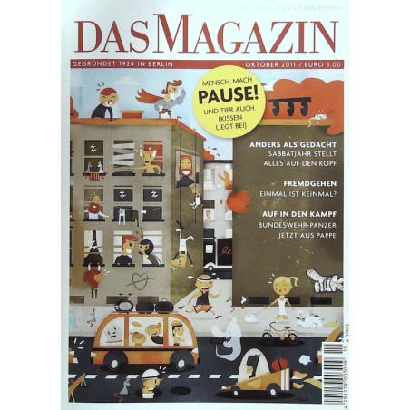 Das Magazin Heft 10 / Oktober 2011 - Mensch mach Pause!